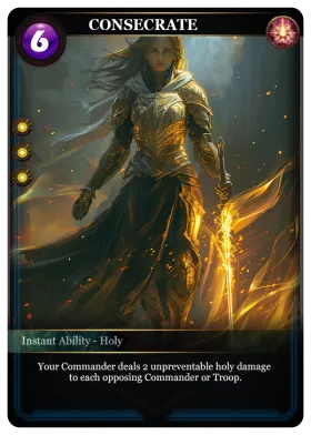 Consecrate