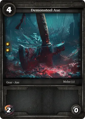 Demonsteel Axe