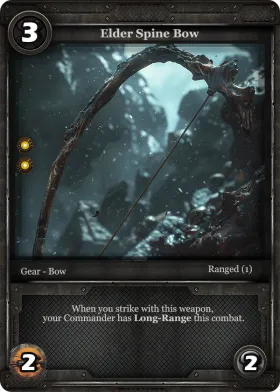 Elder Spine Bow